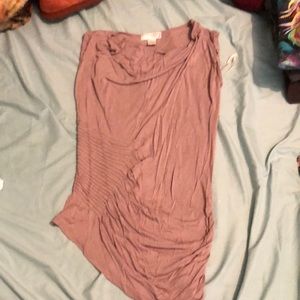 Sleeveless ribbed shirt